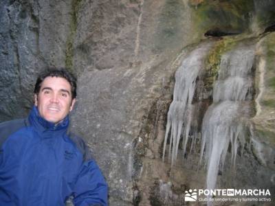 Los helados de Desfiladero de Yecla; pueblos de españa; camino a casa